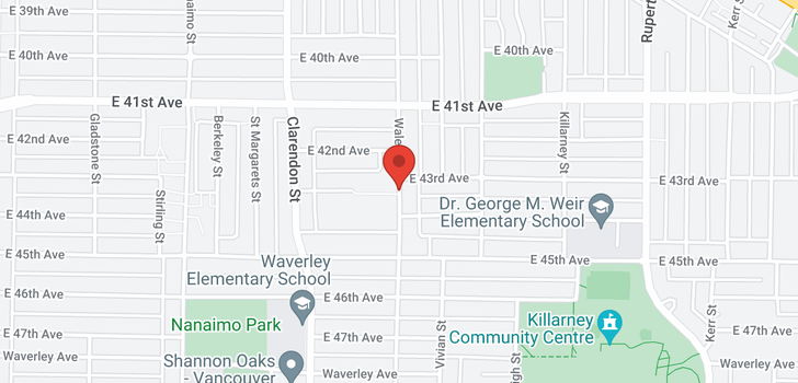 map of 8 5809 WALES STREET